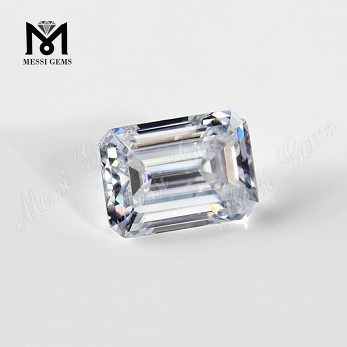 løs moissanite diamant 1 karat smaragdsleben moissanite VVS