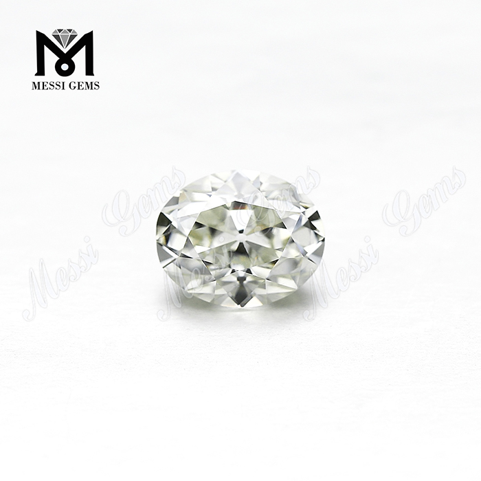 Oval slebet 10 x 8 mm ij farve vs kina moissanite diamant