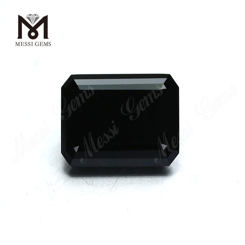 Sort Moissanite Diamond Factory Pris Syntetisk Løs Ædelsten Emerald Cut