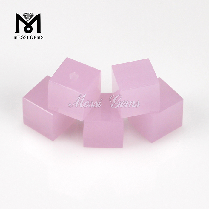 Kubeform pink farve glassten