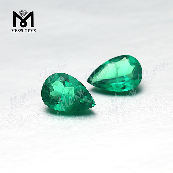 Engros Oprettet Emerald Stone Pære Form Colombia Emerald