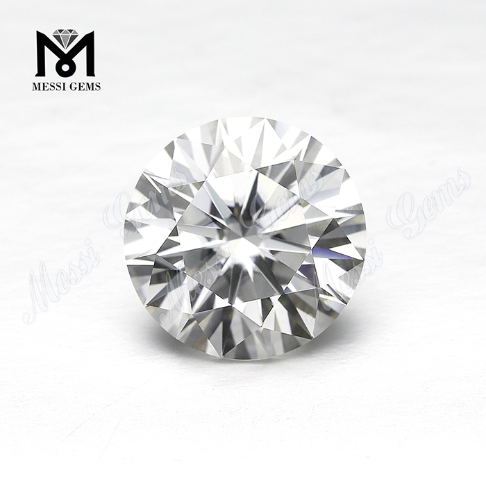 Engros Løs moissanite diamant rund brillant skåret moissanite solitaire til ring
