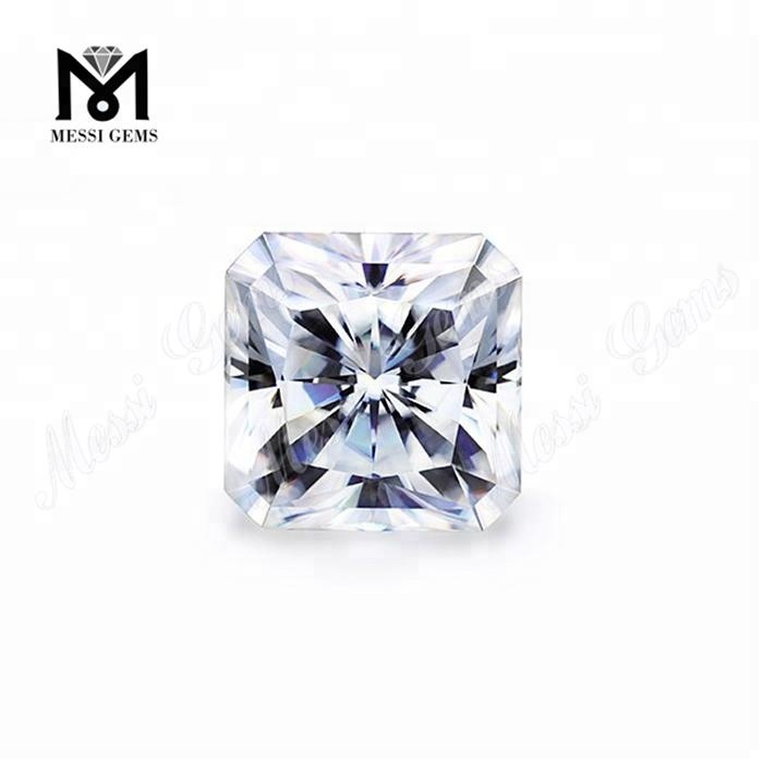 DEF Super White moissanite diamant Sten Pris 1,5 Carat Octagon Cut Syntetisk