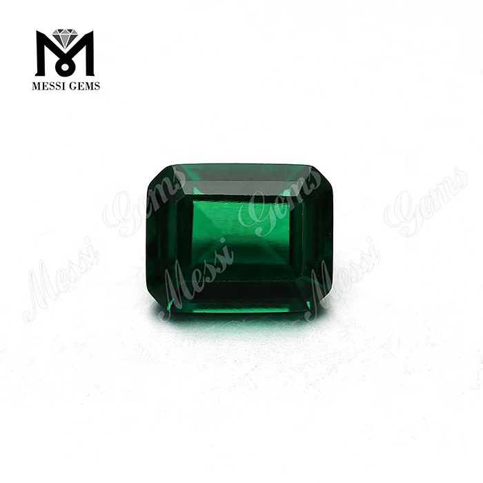 Lab Oprettet Emerald Cut Zambisk Emerald Stone Pris pr. karat