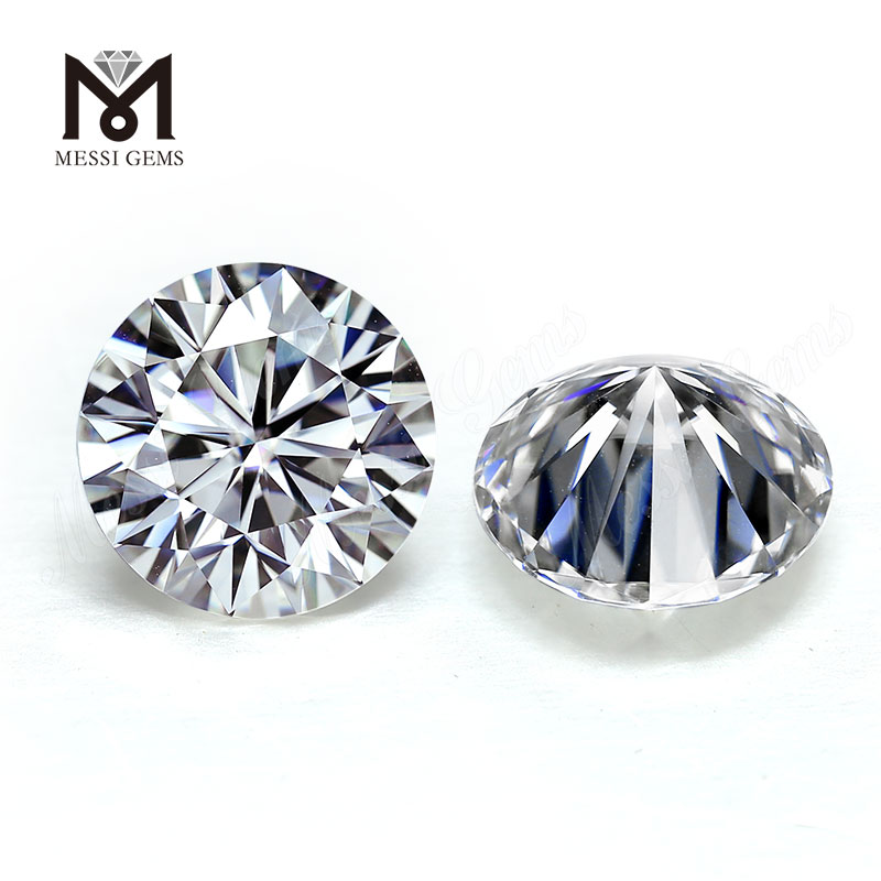 farveløse hjerter og pile moissanite diamantsten 1 karat