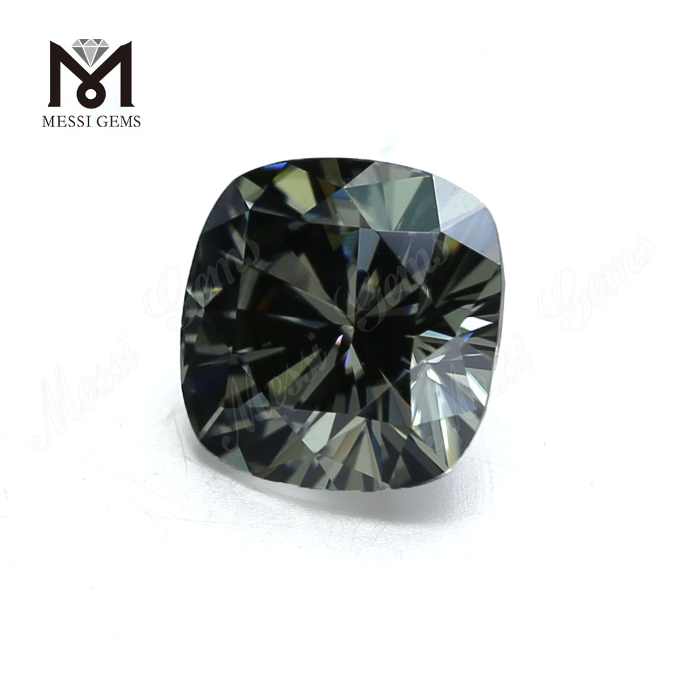 DEF Engros moissanite diamantgrå Cushion Cut Moissanite Stone