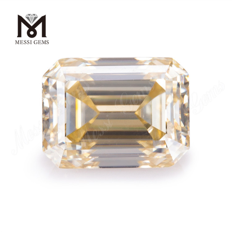 9*11mm Emerald løs moisanite gul køb løse moissanite diamanter