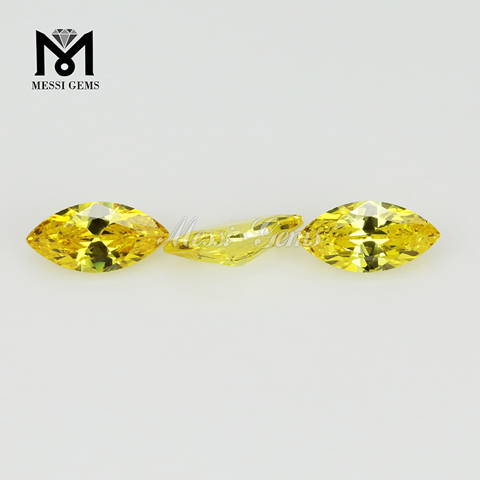 engros løs sten marquise form cubic zirconia ædelsten