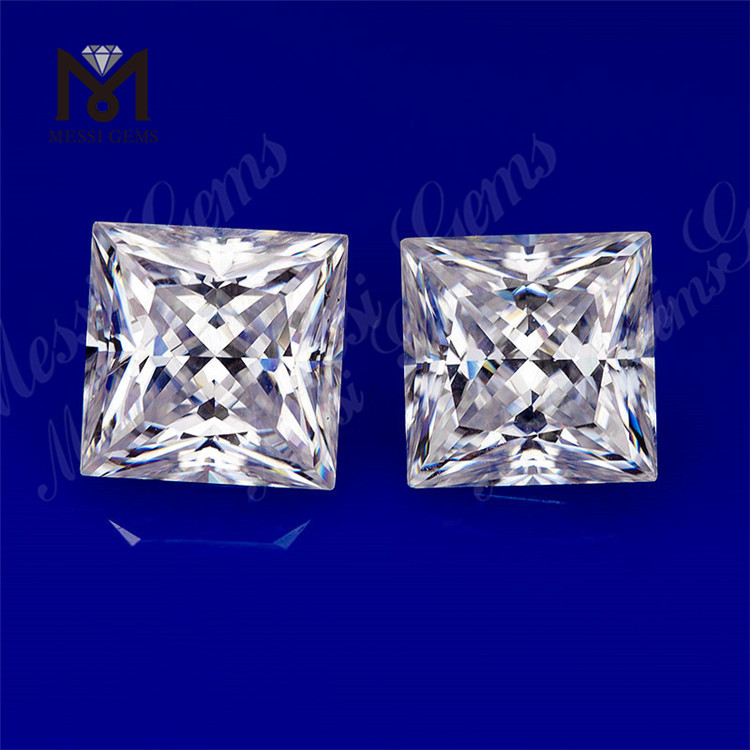 Moissanite Producent Topkvalitet 9*9mm Klar Hvid Løs Moissanite